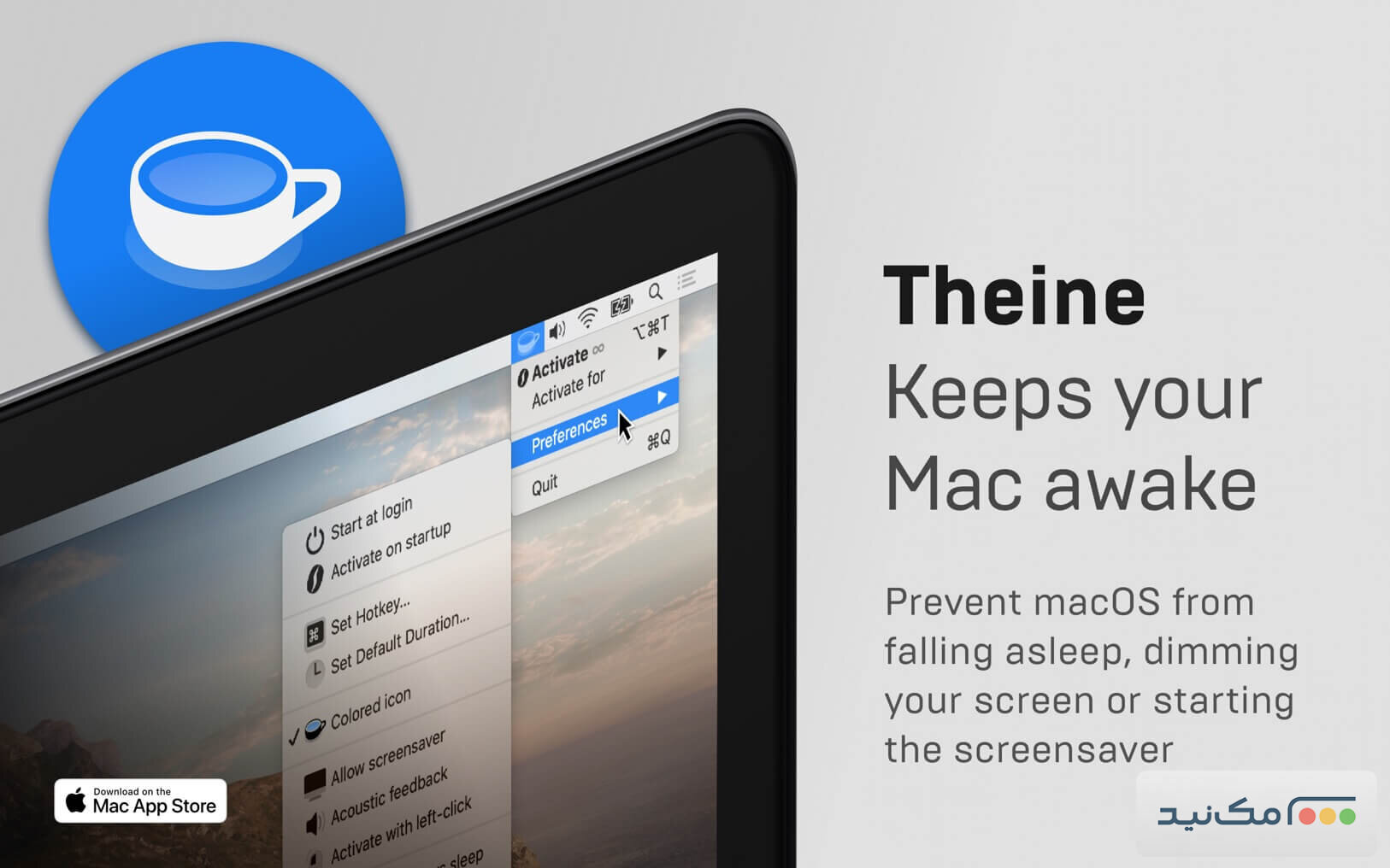 Theine 3.4.5 - اسکرین شات 1