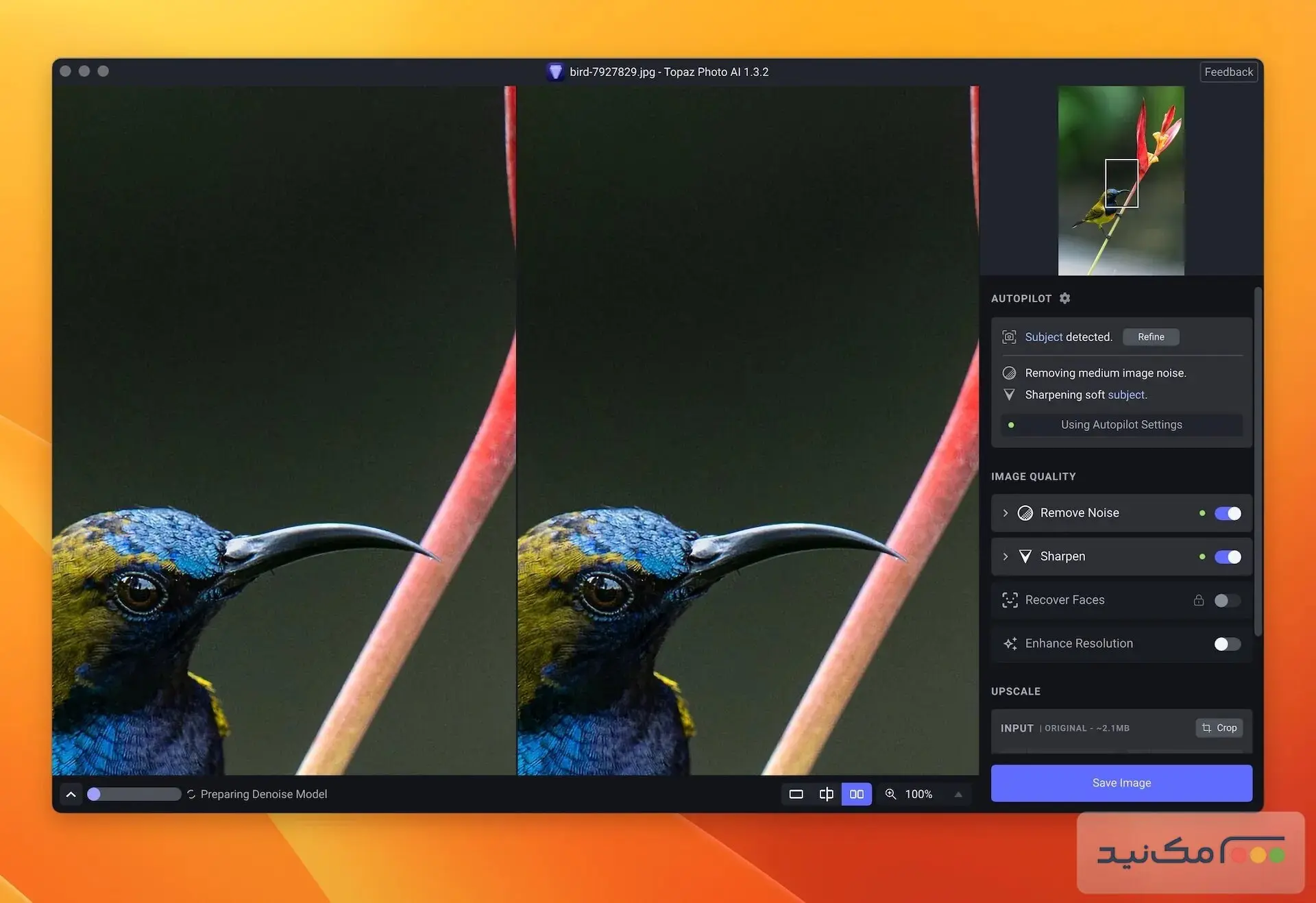 Topaz Photo AI - اسکرین شات 1