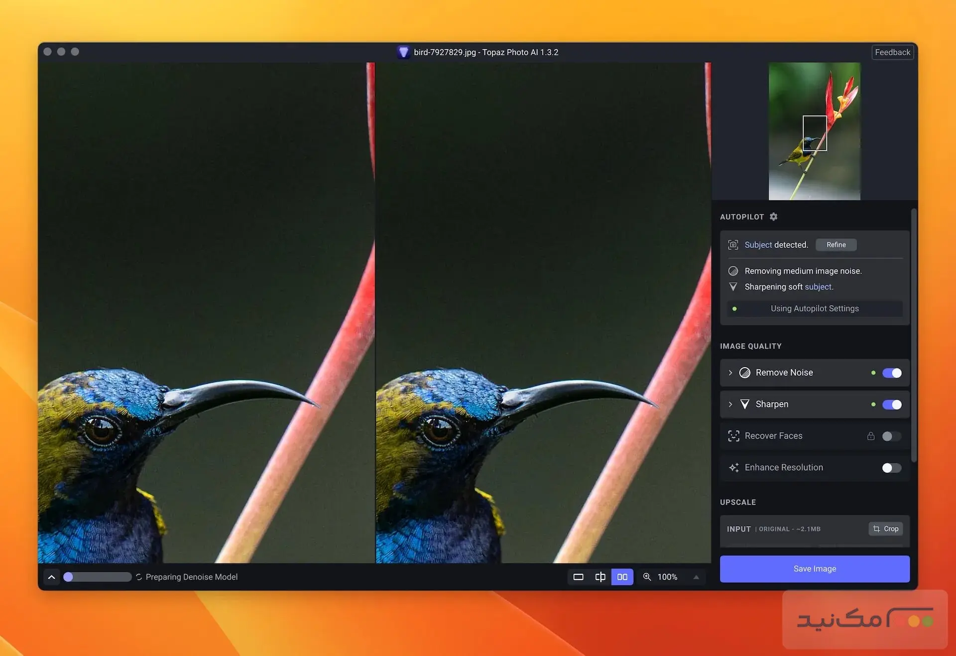 Topaz Photo AI - اسکرین شات 1