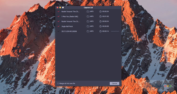 TunesKit Audio Capture - اسکرین شات 1