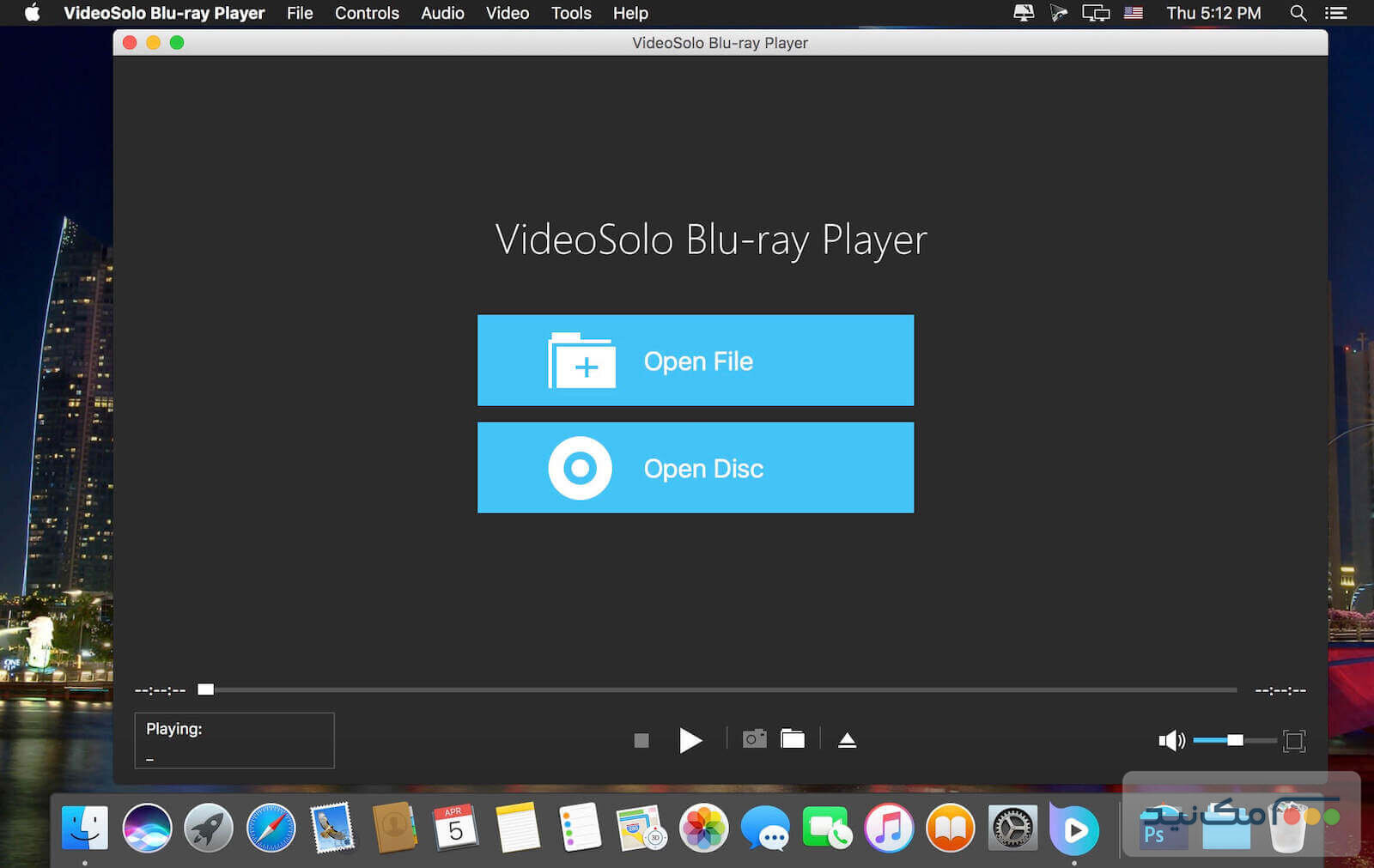 VideoSolo Blu-ray Player 1.1.38 - اسکرین شات 1