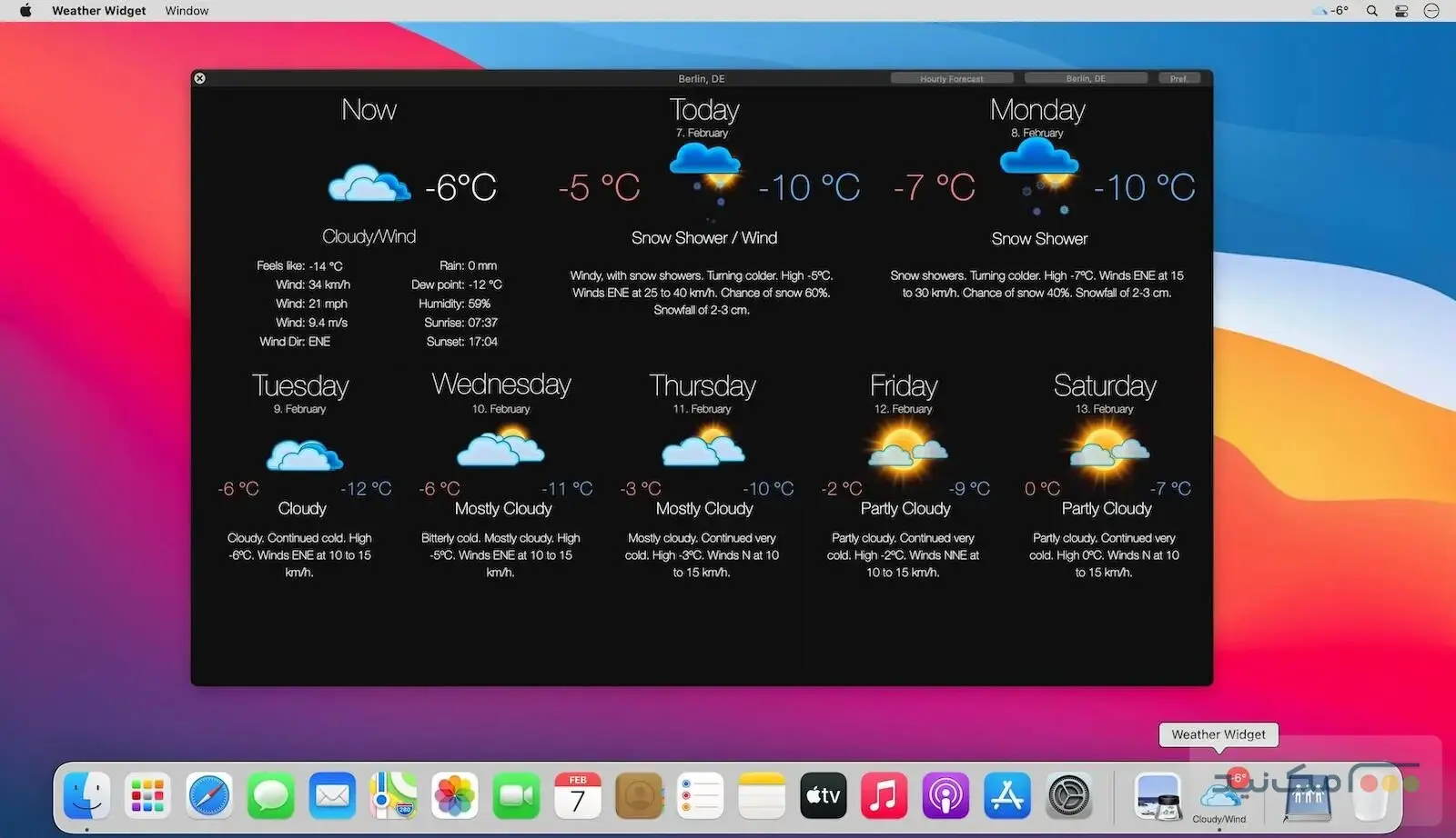 Weather Widget Live - اسکرین شات 1